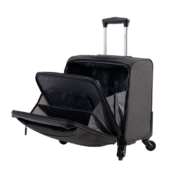 5503 -VISION - Charcoal - Mobile business bag Open 1