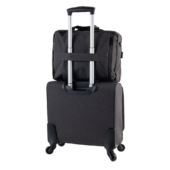 5503 -VISION - Charcoal- Mobile business bag with 5505 - 3 in 1 BACK